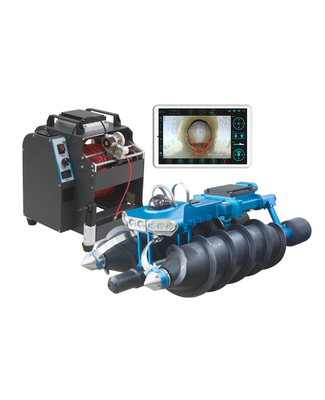 Robotic CCTV & Sonar Sewer / Water Pipe Inspection Camera System Over DN600