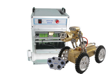 CCTV Robotic Pipe Inspection Camera Crawler System Measurement Scope ±45 Degree