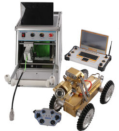 High Definition Pipe Inspection Robot , Remote Control Robot With Video Camera
