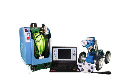 Petrochemical Sewer Pipe Inspection Crawler Camera , Pipeline Robot Inspection