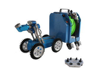 Petrochemical Sewer Pipe Inspection Crawler Camera , Pipeline Robot Inspection