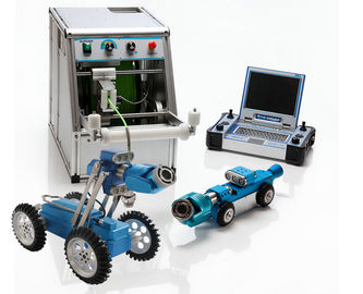 Portable Waterproof Pipe Inspection Robot / All In One Sewer Inspection Robot