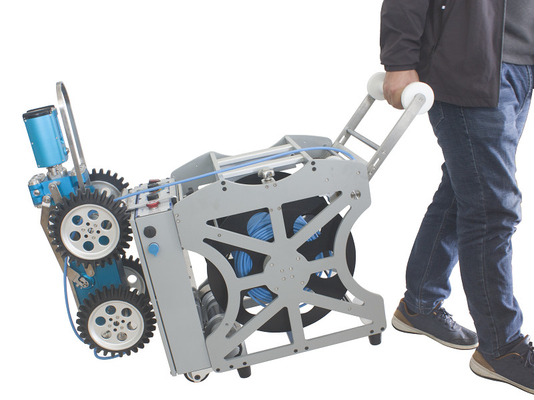 CCTV 1500mm Roboterentschließung des raupen-Rohr-Kontrollsystem-1024*768