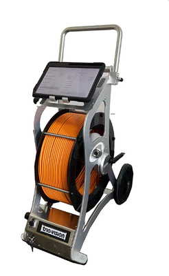 50mm-150mm Fiberglass Pushrod Cable CCTV Sewer Inspection Camera For Residenial Areas